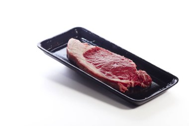 Beyaz paket çiğ Sığır biftek