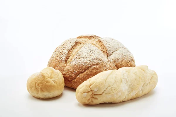 Pão francês caseiro tradicional — Fotografia de Stock