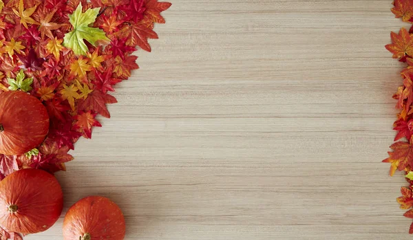 Herfst achtergrond van vrije ruimte en herfst tijd — Stockfoto