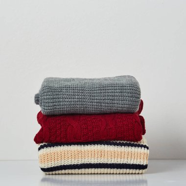 Örgü giysi kazak, eşarp, pullovers kazık