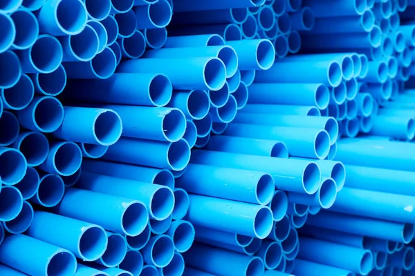 Arkaplan için mavi boru mavi su pvc