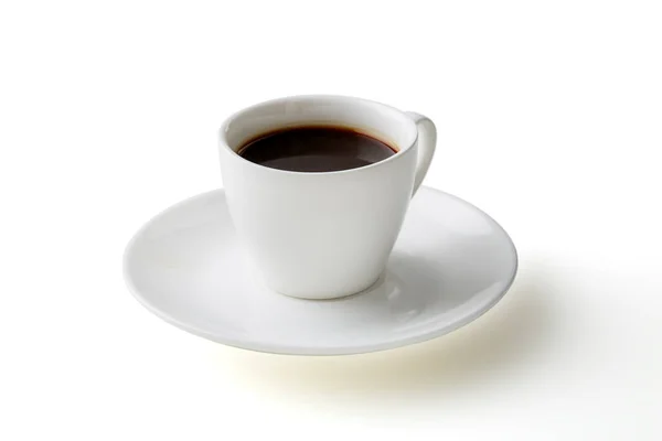 Taza Café Aislar Sobre Fondo Blanco — Foto de Stock