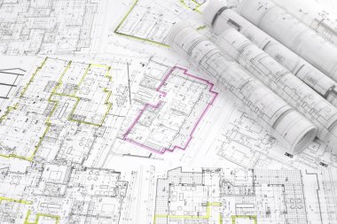 Mimari proje, üst görünüm