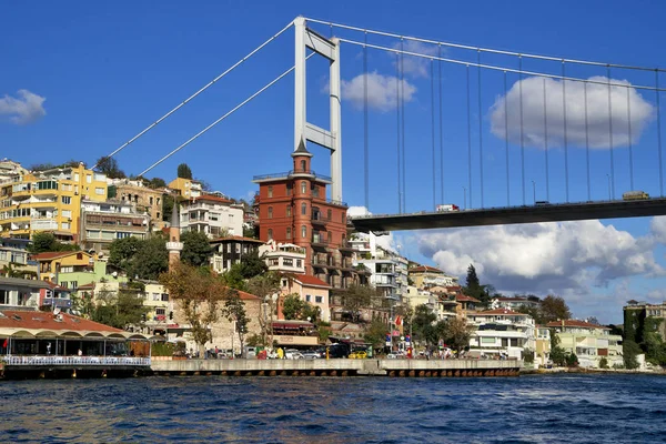 Ponte Sul Bosforo Istanbul Turchia — Foto Stock