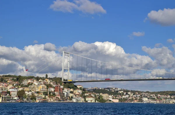 Ponte Sul Bosforo Istanbul Turchia — Foto Stock