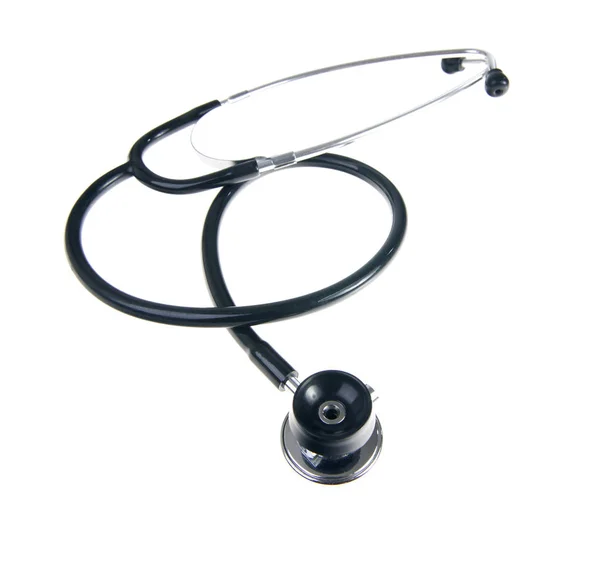 Medical Stethoscope Isolated White Background — Stock Photo, Image