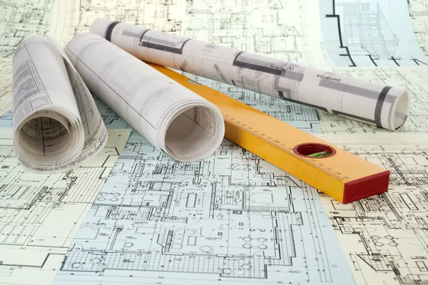 Level Project Drawings — Stock Photo, Image