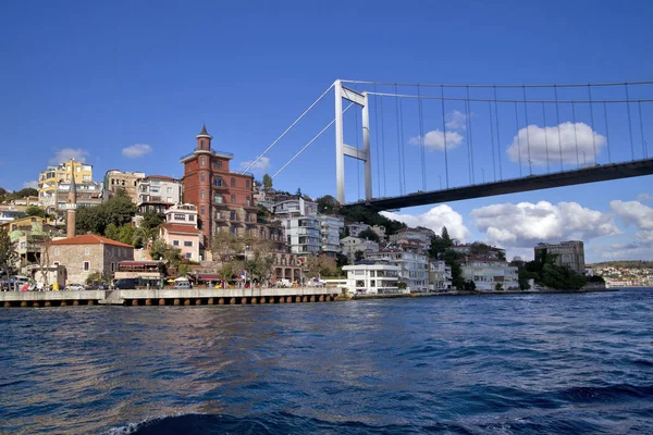 Ponte Sul Bosforo Istanbul Turchia — Foto Stock