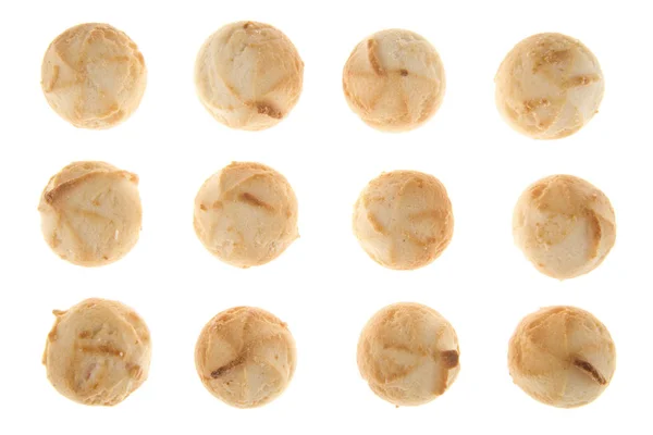 Cookies Isoliert Auf Weißem Hintergrund — Stockfoto