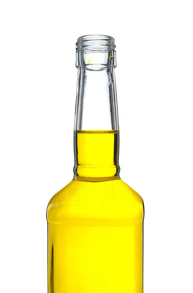 Olive Oil Bottle Isolated White Background Royalty Free Stock Photos