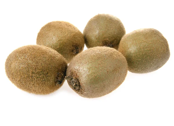 Fresh Kiwi Fruit Isolated White — Stock Photo, Image