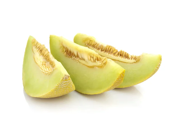 kavun beyaz arkaplanda izole 