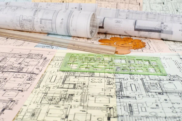 Mimari proje, üst görünüm