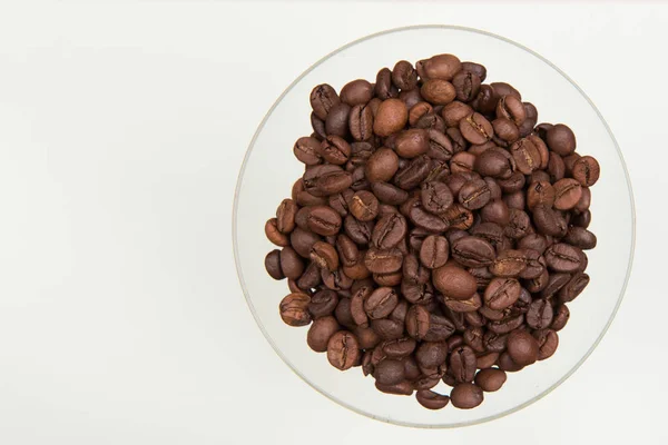 Coffee Beans Colored Background — Stock Photo, Image