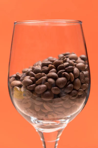 Coffee Beans Colored Background — Stock Photo, Image