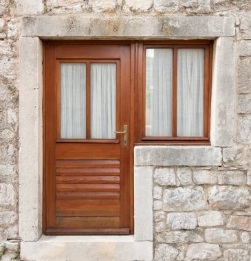 Eski bağlantı noktası kapı - vintage