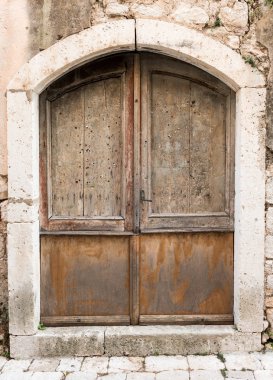 Eski bağlantı noktası kapı - vintage