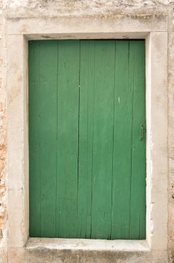 Eski bağlantı noktası kapı - vintage