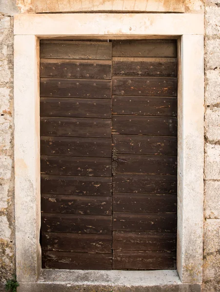 Старі Портові Двері Старовинні Стокове Фото
