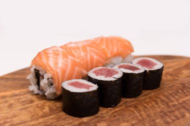 Balık lezzetli taze sushi