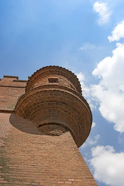 Torre Castelo Real Wawel Cracóvia Polônia — Fotografia de Stock