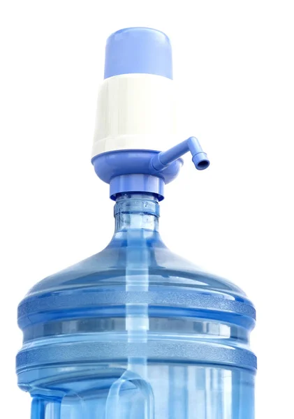 Big Bottle Water Isolated White Backgroun — Stock Photo, Image