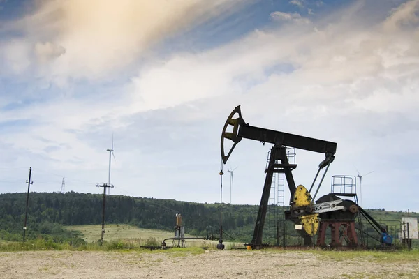 Indústria do petróleo e do gás — Fotografia de Stock