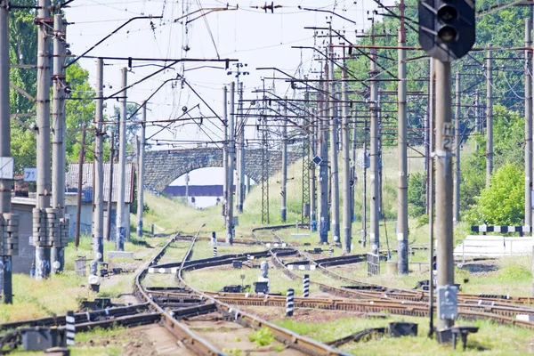 Bahngleise — Stockfoto