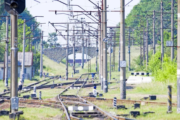 Järnvägsspår — Stockfoto