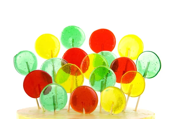 Lollipops isolated — Stock Photo, Image