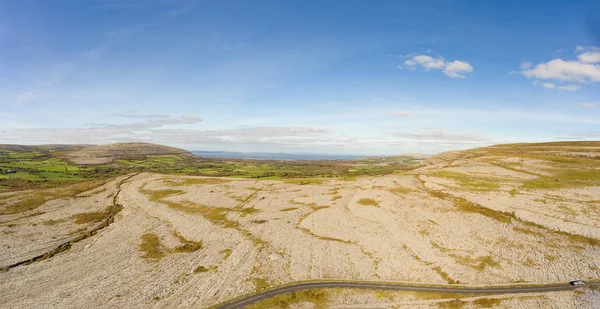 Parc National Burren Dans Comté Clarté Irlande Belle Campagne Irlandaise — Photo