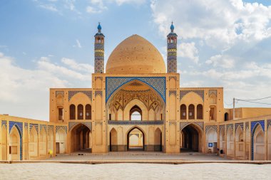 Görünümü ağa Bozorg Camii: Kashan, Iran