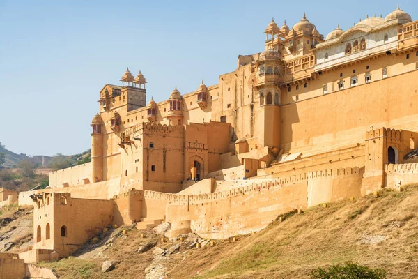 Το οχυρό και το παλάτι των Αμέρ στο Τζαϊπούρ, Ινδία — Φωτογραφία Αρχείου