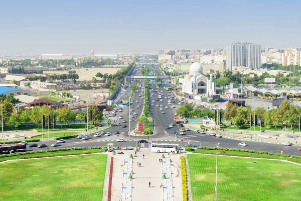 伊朗德黑兰拉什卡里高速公路鸟瞰图 — 图库照片