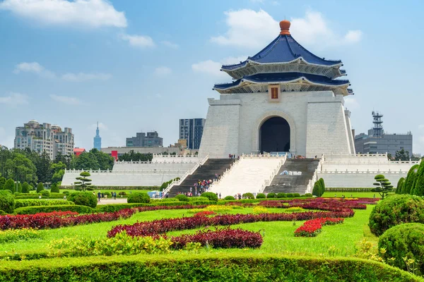 Ulusal Chiang Kai-shek Anıt Salonu muhteşem görünümü — Stok fotoğraf