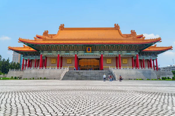 Scenic visning af National Concert Hall i Taipei, Taiwan - Stock-foto