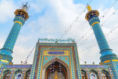 İmamzadeSalih'in muhteşem manzarası, Şemiran ilçesi, Tahran, İran