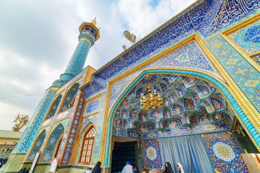 İmamzadeSalih'in muhteşem manzarası, Şemiran bölgesi, Tahran, İran
