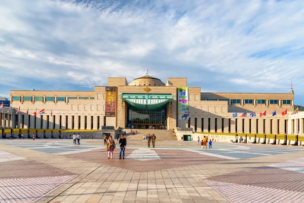 Scenic view of the War Memorial of Korea in Seoul — Stock Photo, Image