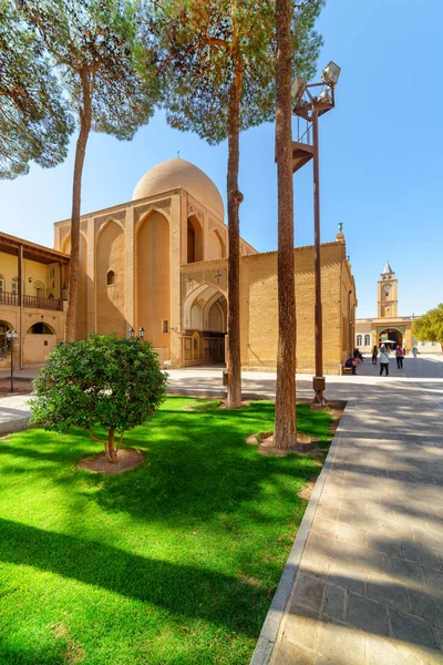 Félelmetes kilátás a Szent Megváltó székesegyház Isfahan, Irán — Stock Fotó