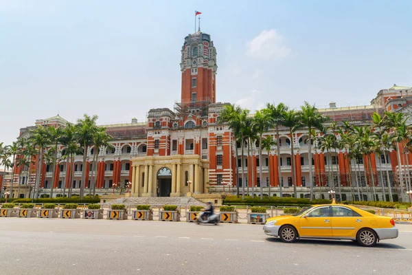 Utsikt över presidentens kontorsbyggnad i Taipei, Taiwan — Stockfoto