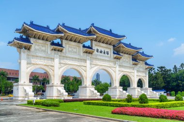 Büyük Dindarlık Kapısı Muhteşem görünümü, Taipei, Tayvan