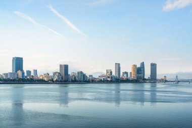 Da Nang 'ın (Danang) ufuk çizgisi, Vietnam