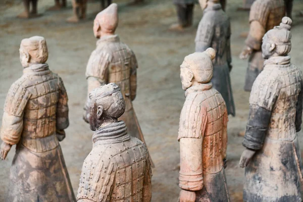 Shaanxi Province China October 2015 Awesome View Terracotta Warriors Famous — Stock Photo, Image