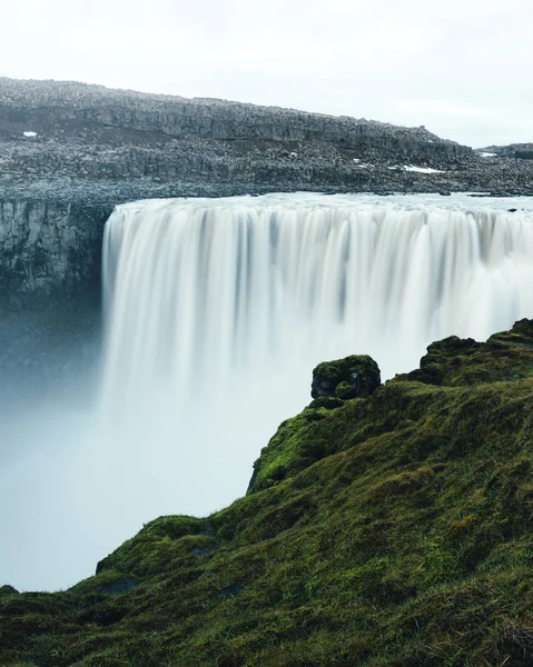 Mest kraftfulla vattenfall Dettifoss — Stockfoto