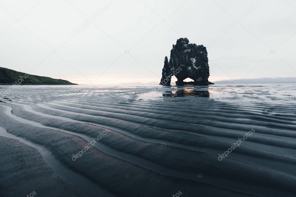 Basalt stack Hvitserkur