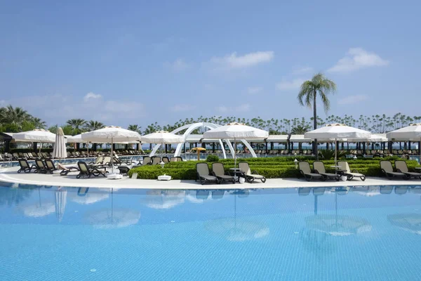 Популярный курорт Amara Dolce Vita Luxury Hotel — стоковое фото