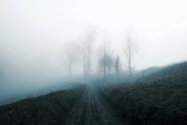 Scène incroyable sur les montagnes d'automne — Photo