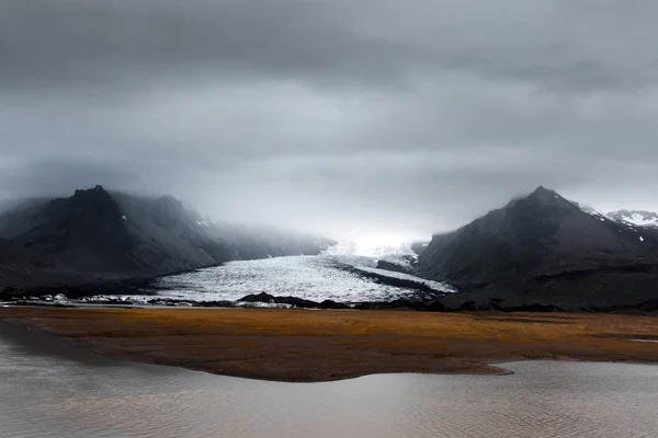 Glaciar en Vatnajokull laguna glaciar . —  Fotos de Stock