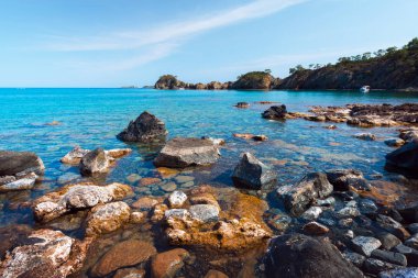 Türkiye 'de İnanılmaz Akdeniz manzarası